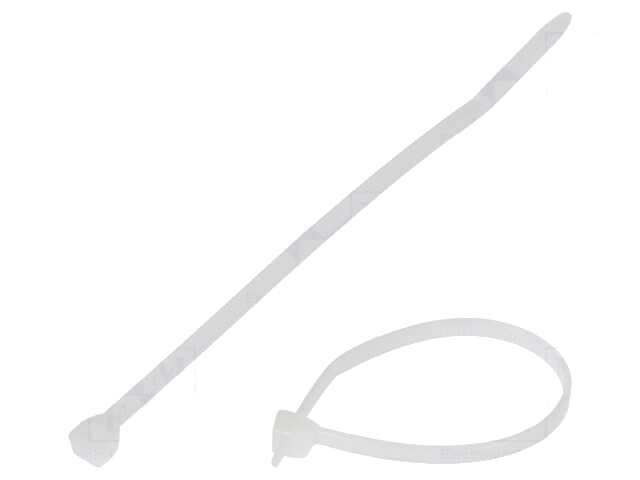Kabelbinder; L: 79mm; W: 2,3mm; polyamide; 80N; natuurlijk; -60÷85°C Kabelbinder; L: 79mm; W: 2,3mm; polyamide; 80N; natuurlijk; -60÷85°C